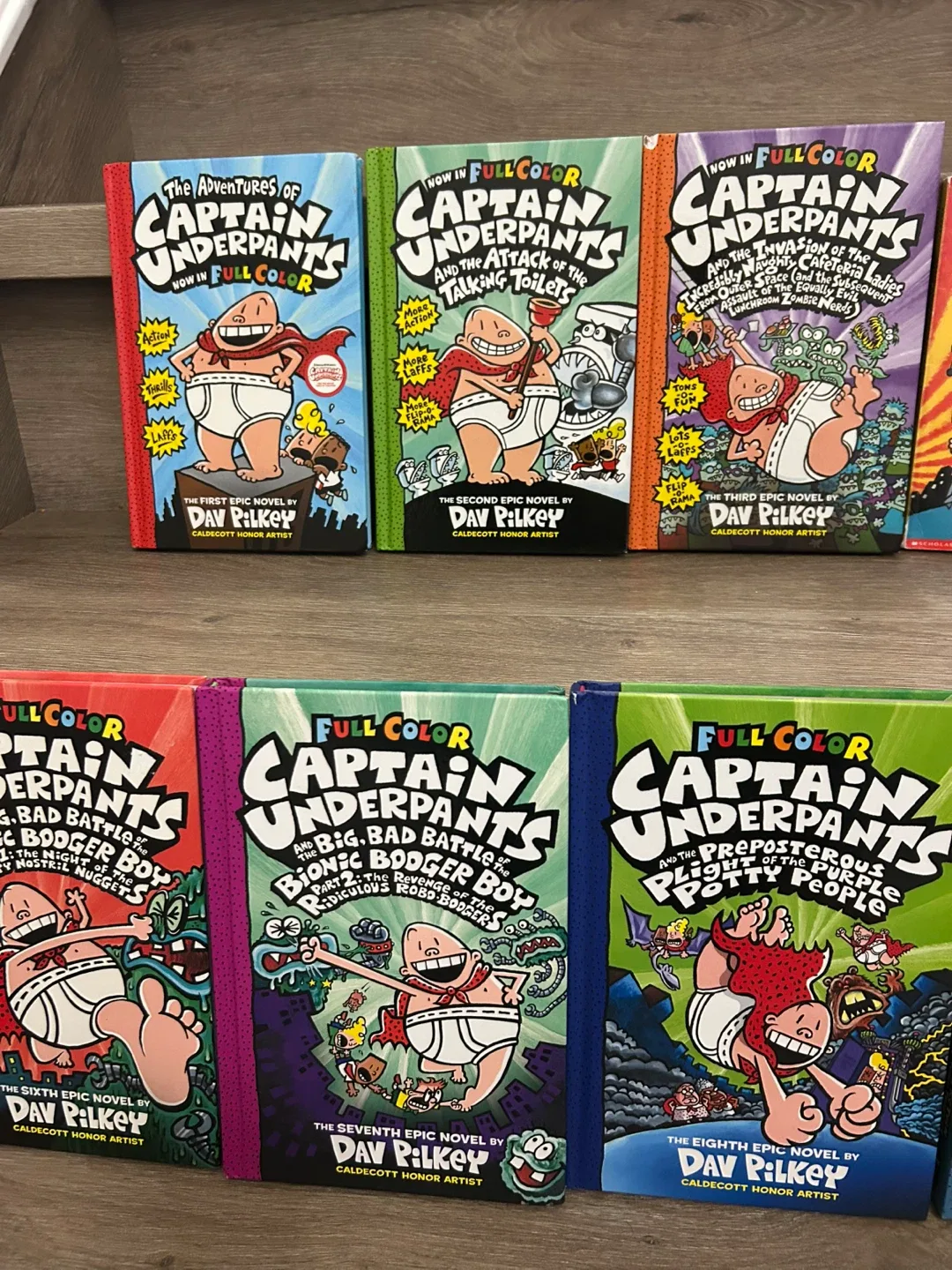 Captain Underpants Books 1-12 image indicator(4)