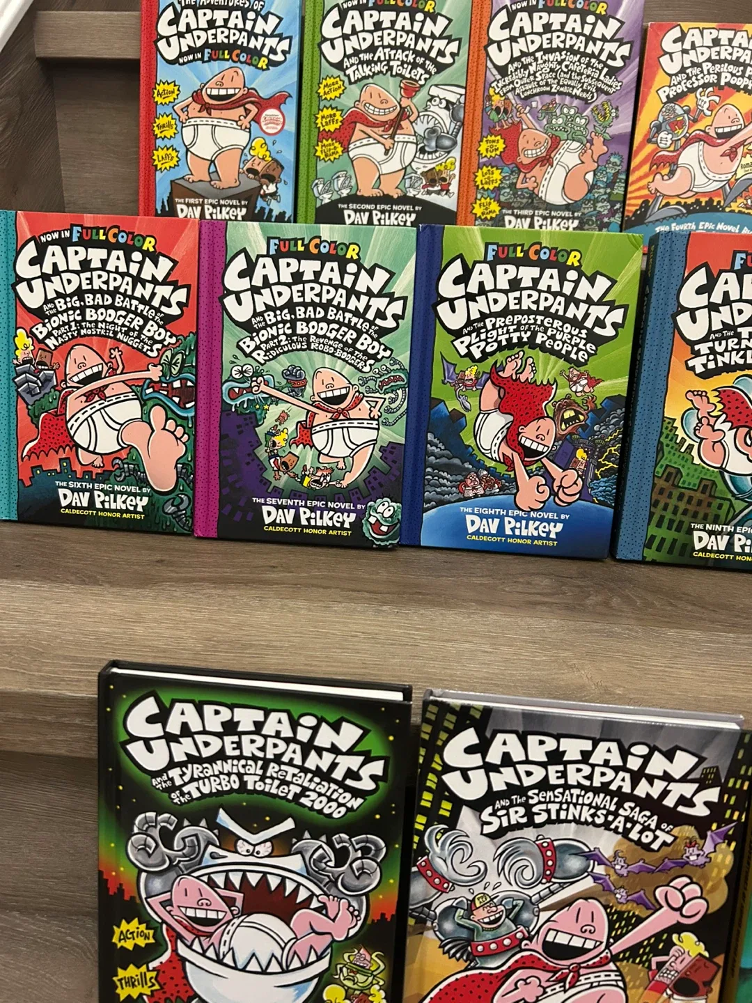 Captain Underpants Books 1-12 image indicator(2)