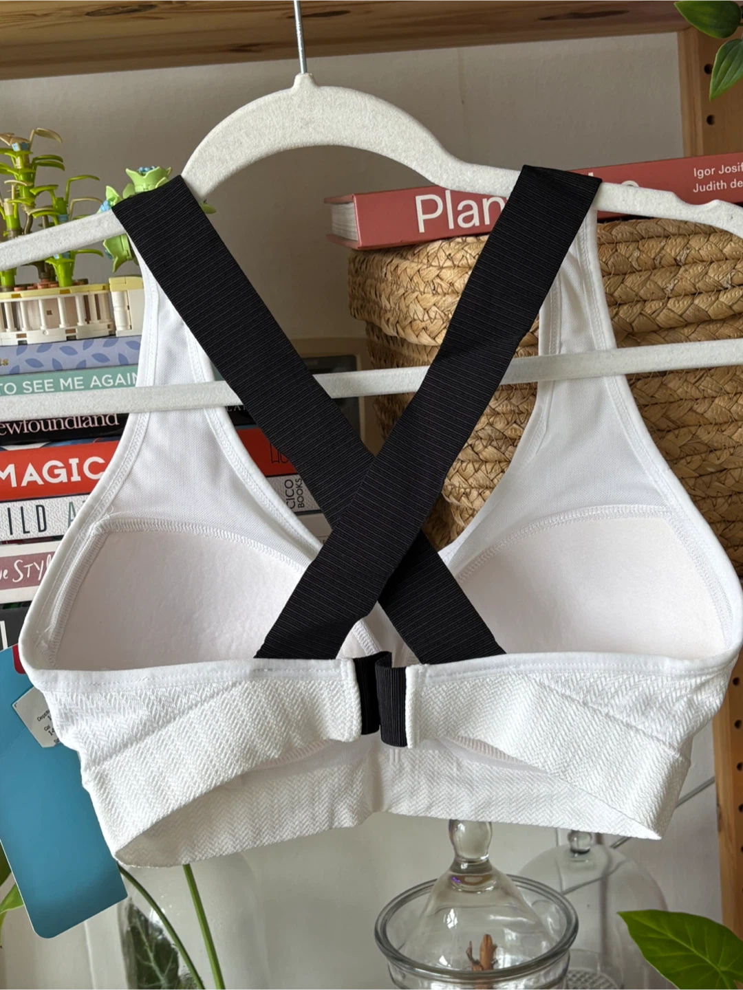 New Balance White Sports Bra - photo 2