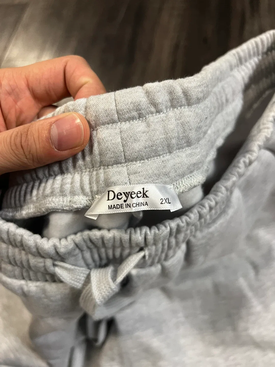 Deyeek Grey Sweatpants - 2XL image indicator(3)