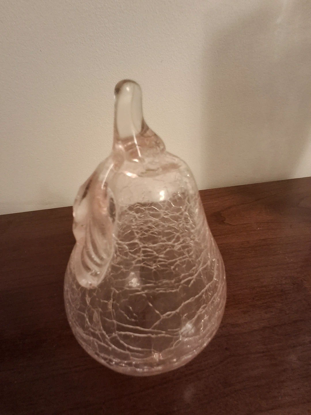 Decorative crackle glass pear - photo 4