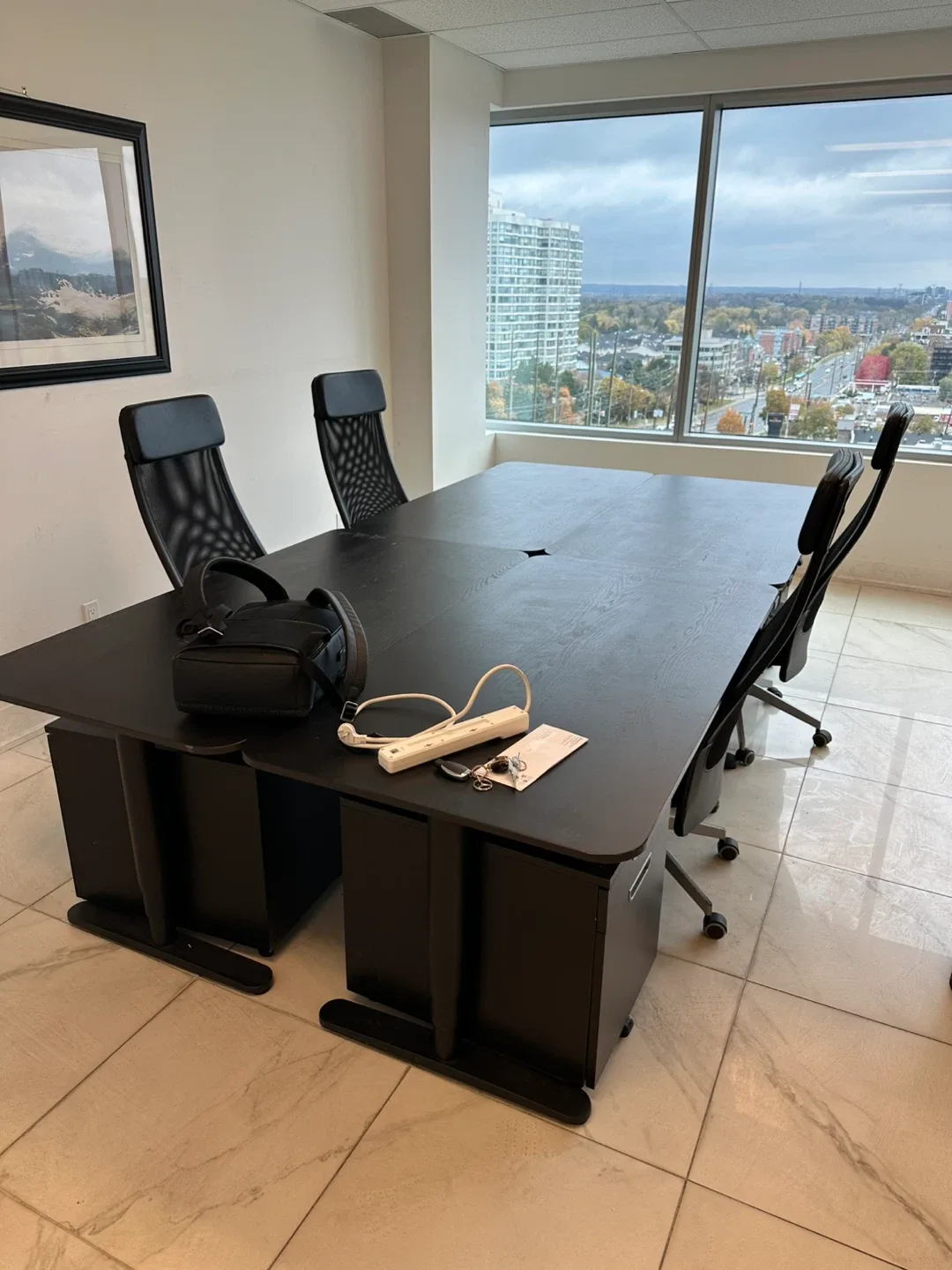 Office Furniture Set - Desk, Chair, Cabinet image indicator(3)