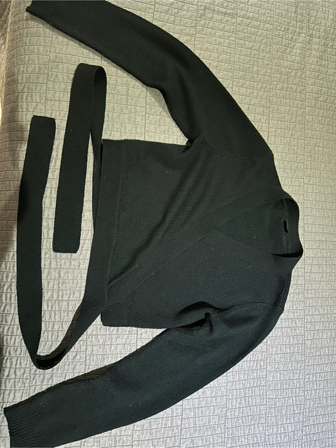 Bloch Black Wrap Sweater - photo 2