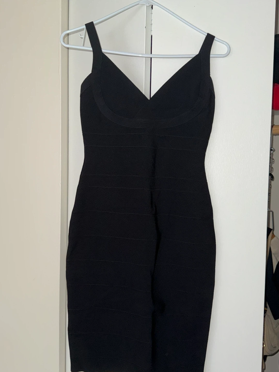 Aritzia Babaton Bandage Black Dress