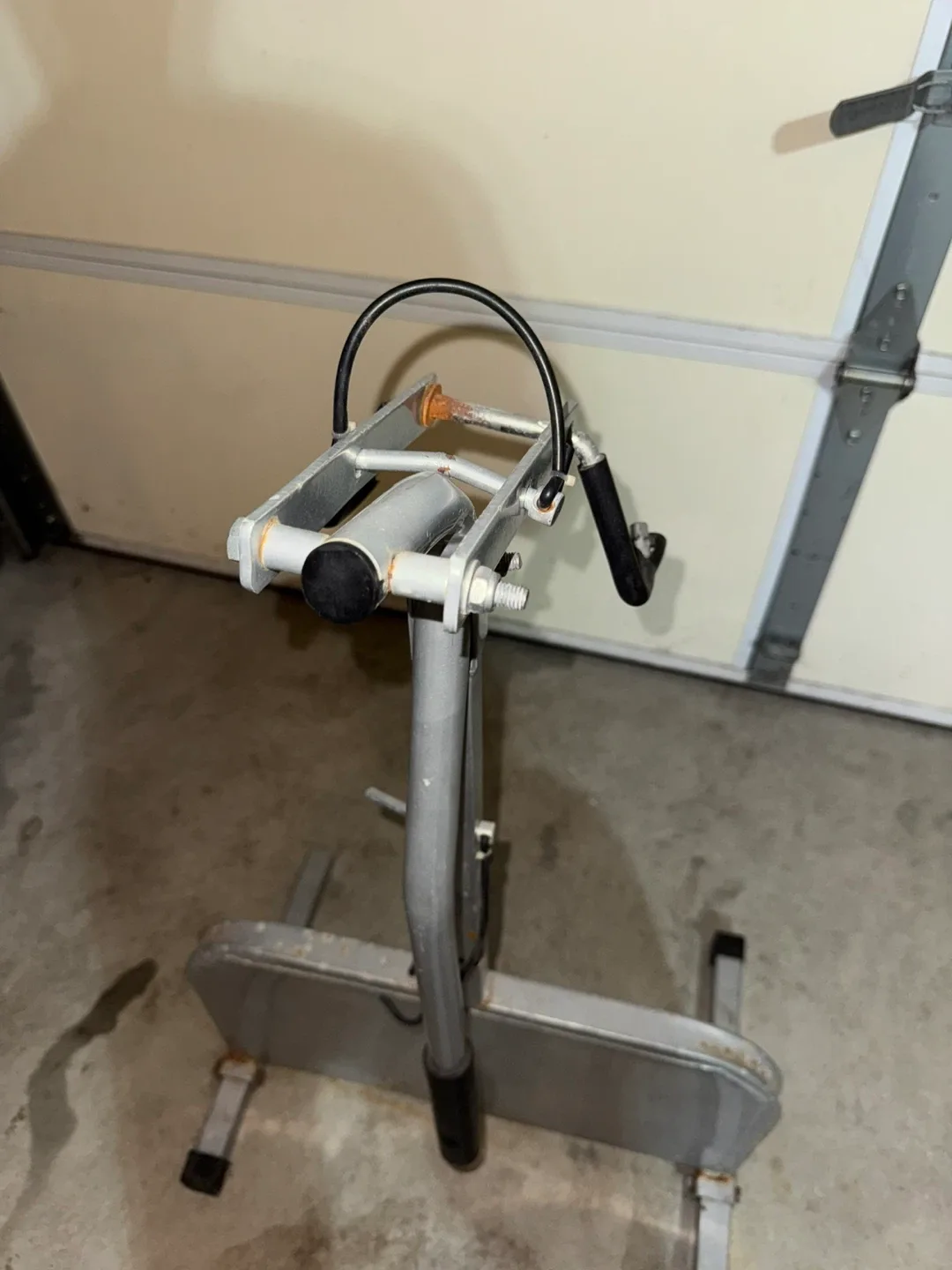 Used snowmobile height adjustable lift stand image indicator(2)