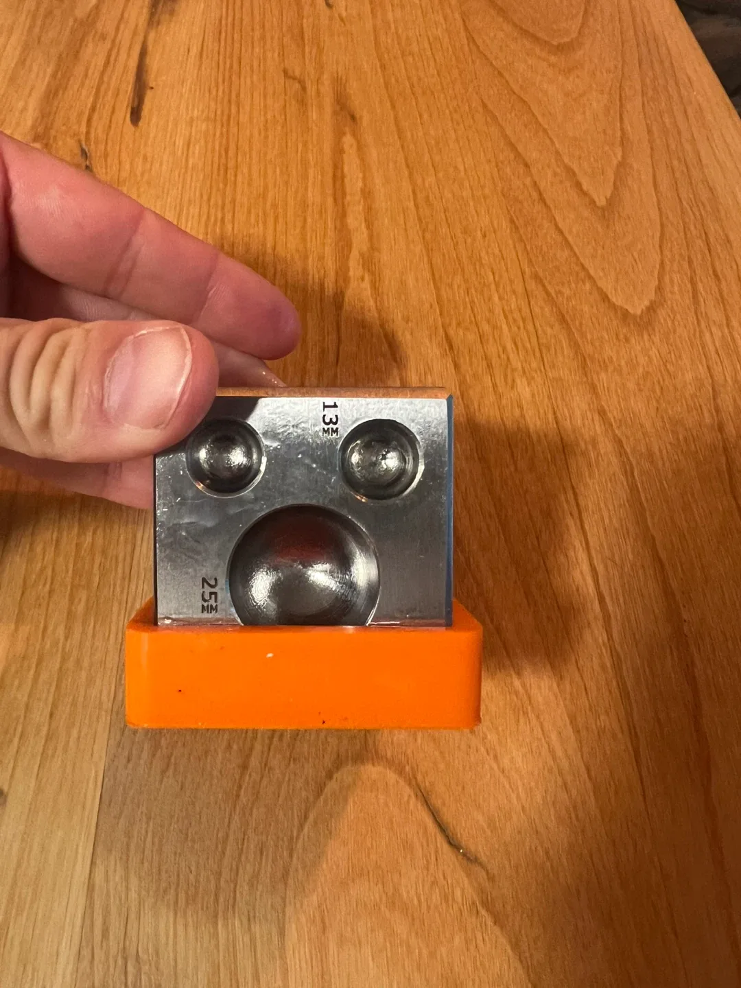 Square Dapping Doming Block - Metal Forming Tool - Shaping Die image indicator(3)