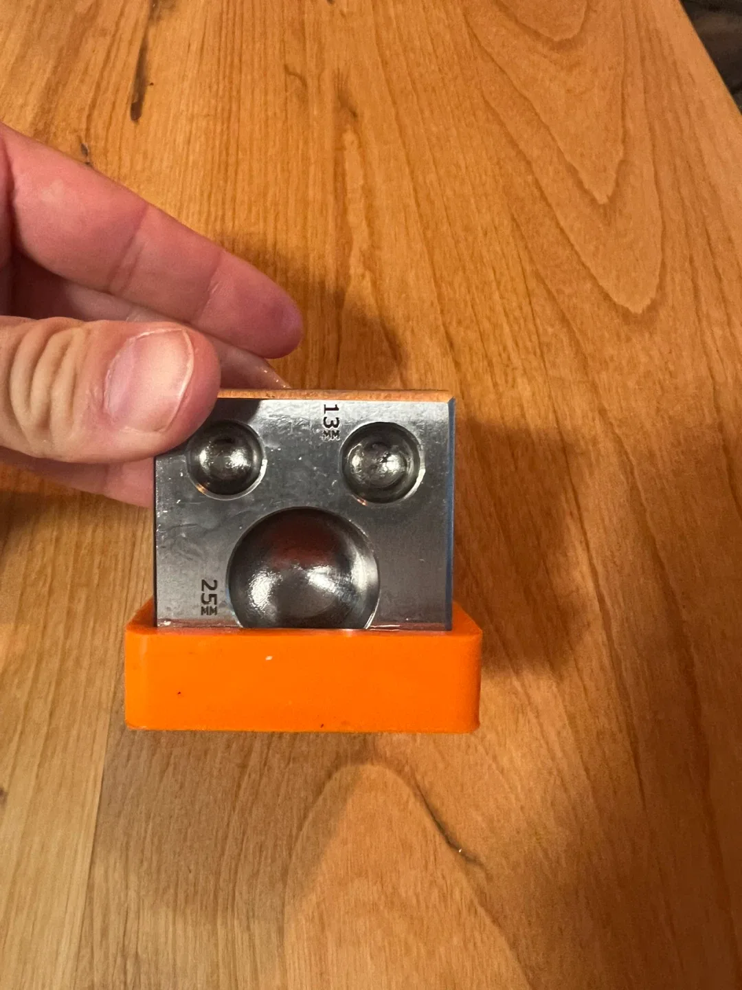 Square Dapping Doming Block - Metal Forming Tool - Shaping Die image indicator(4)