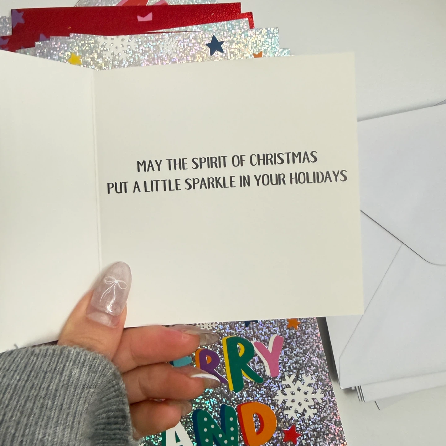 17 Christmas Holiday Cards with Envelopes - photo 2