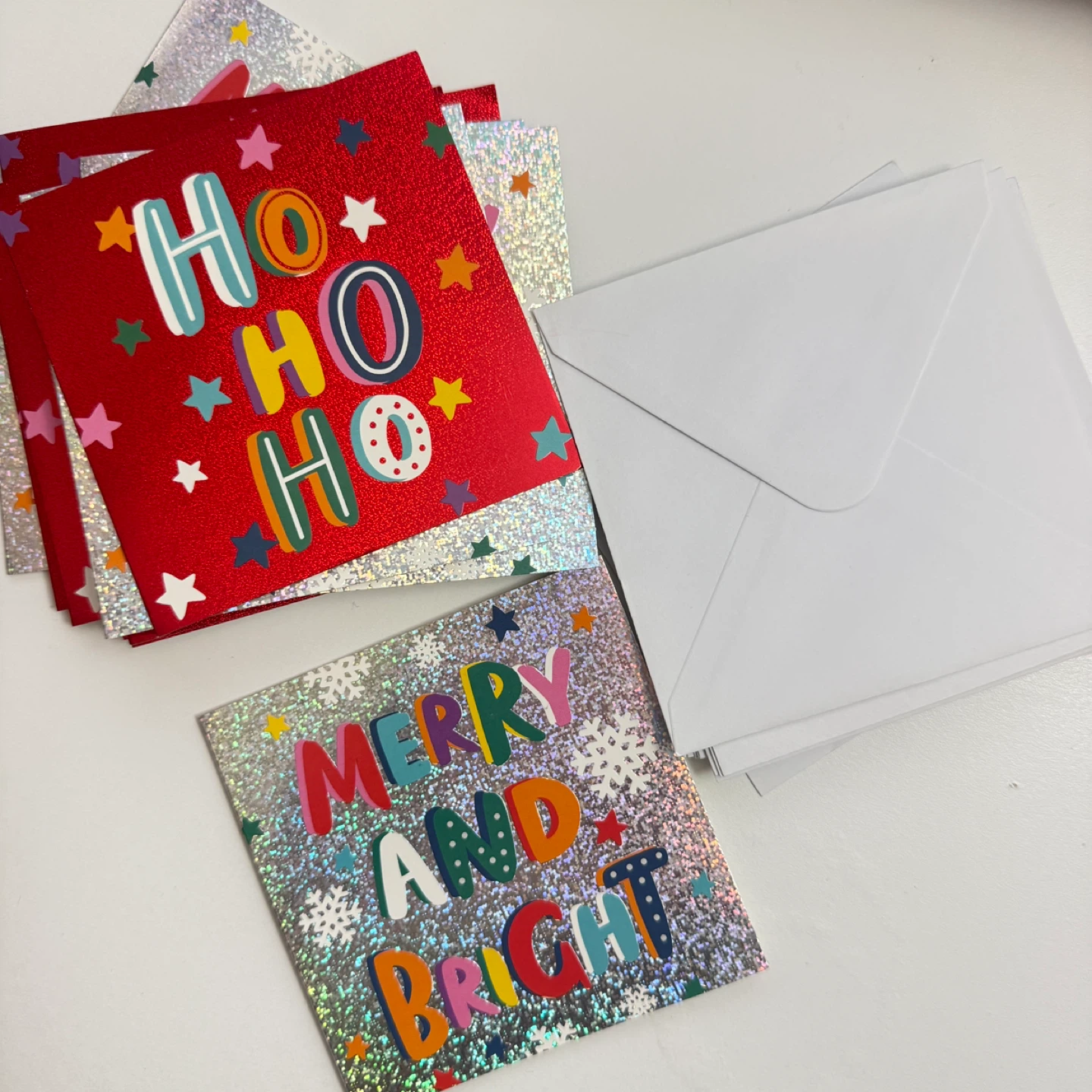 17 Christmas Holiday Cards with Envelopes