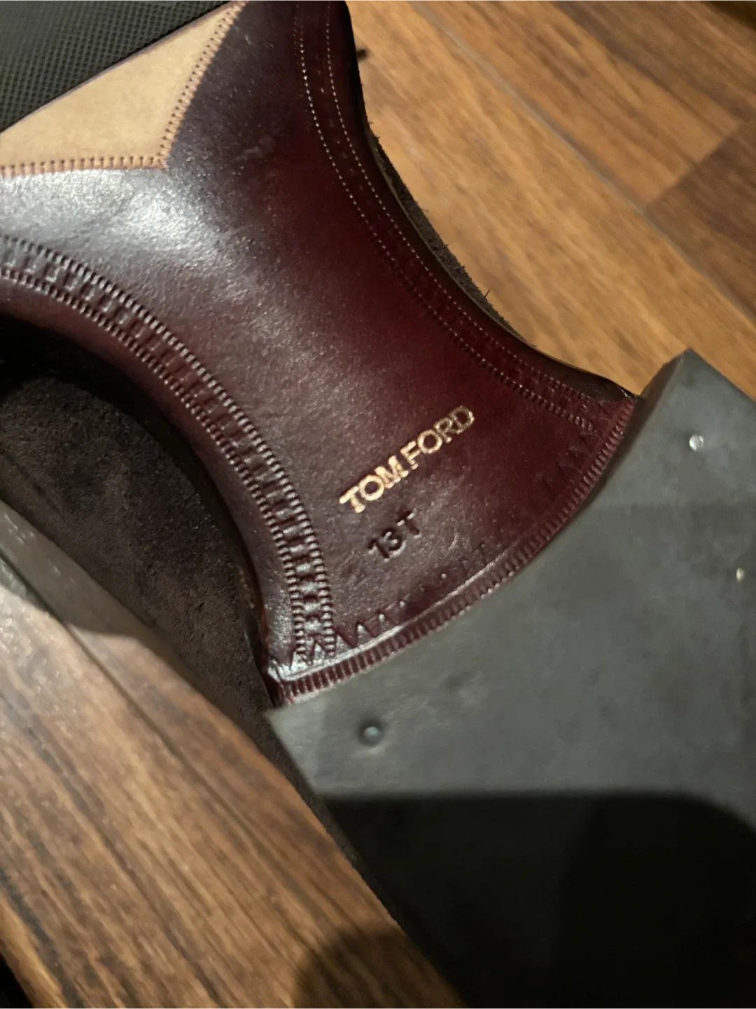 Tom Ford Suede Dress Shoes, Size 13T image indicator(3)
