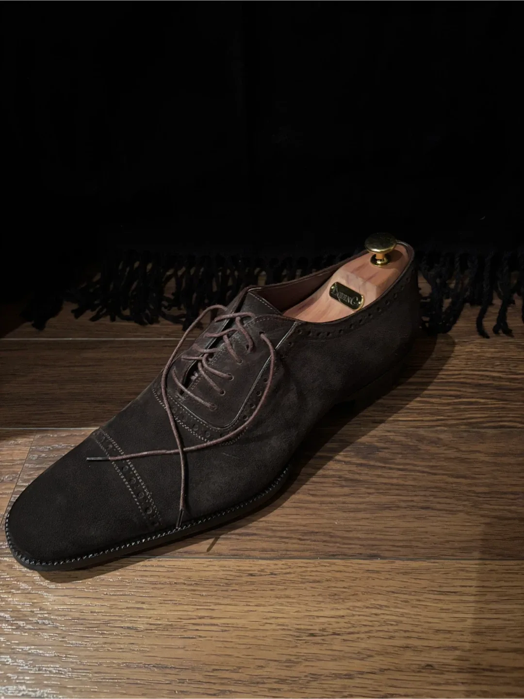 Tom Ford Suede Dress Shoes, Size 13T image indicator(2)