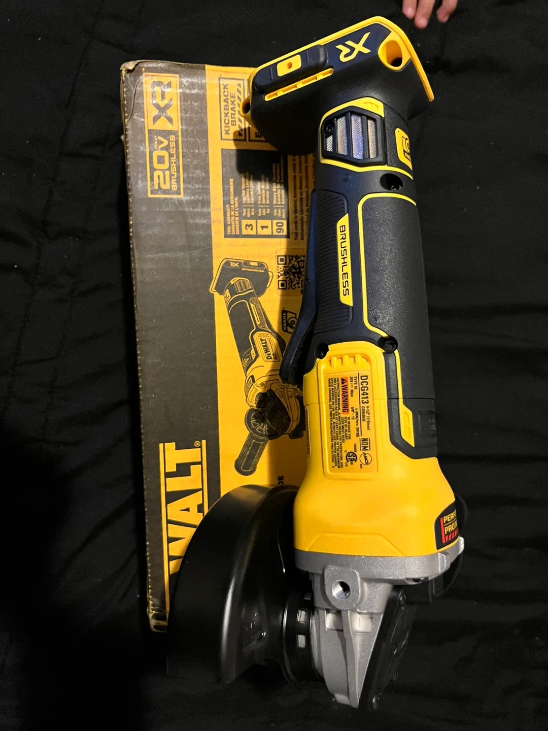 DeWalt 4.5" Angle Grinder w/ Brake (Tool Only) image indicator(5)