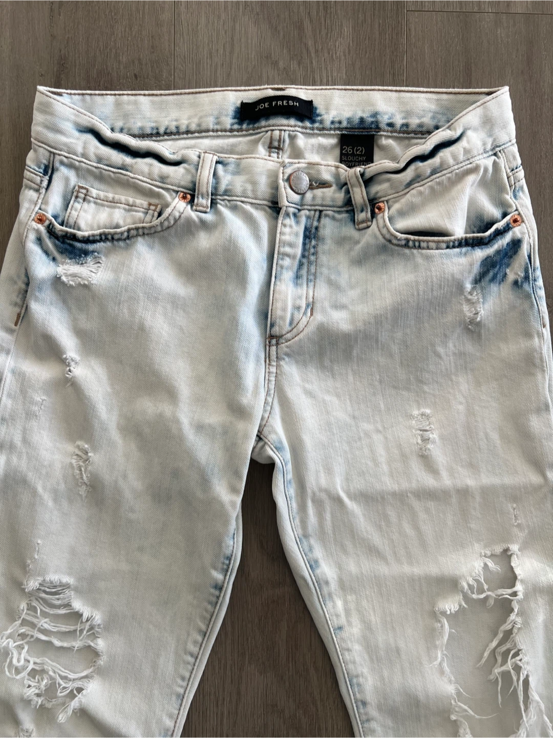 Joe Fresh Slouchy Boyfriend Jeans - Size 26 / 28 / 2-4 - photo 2