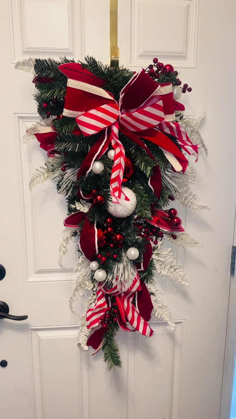 Christmas Swag Door Hanger