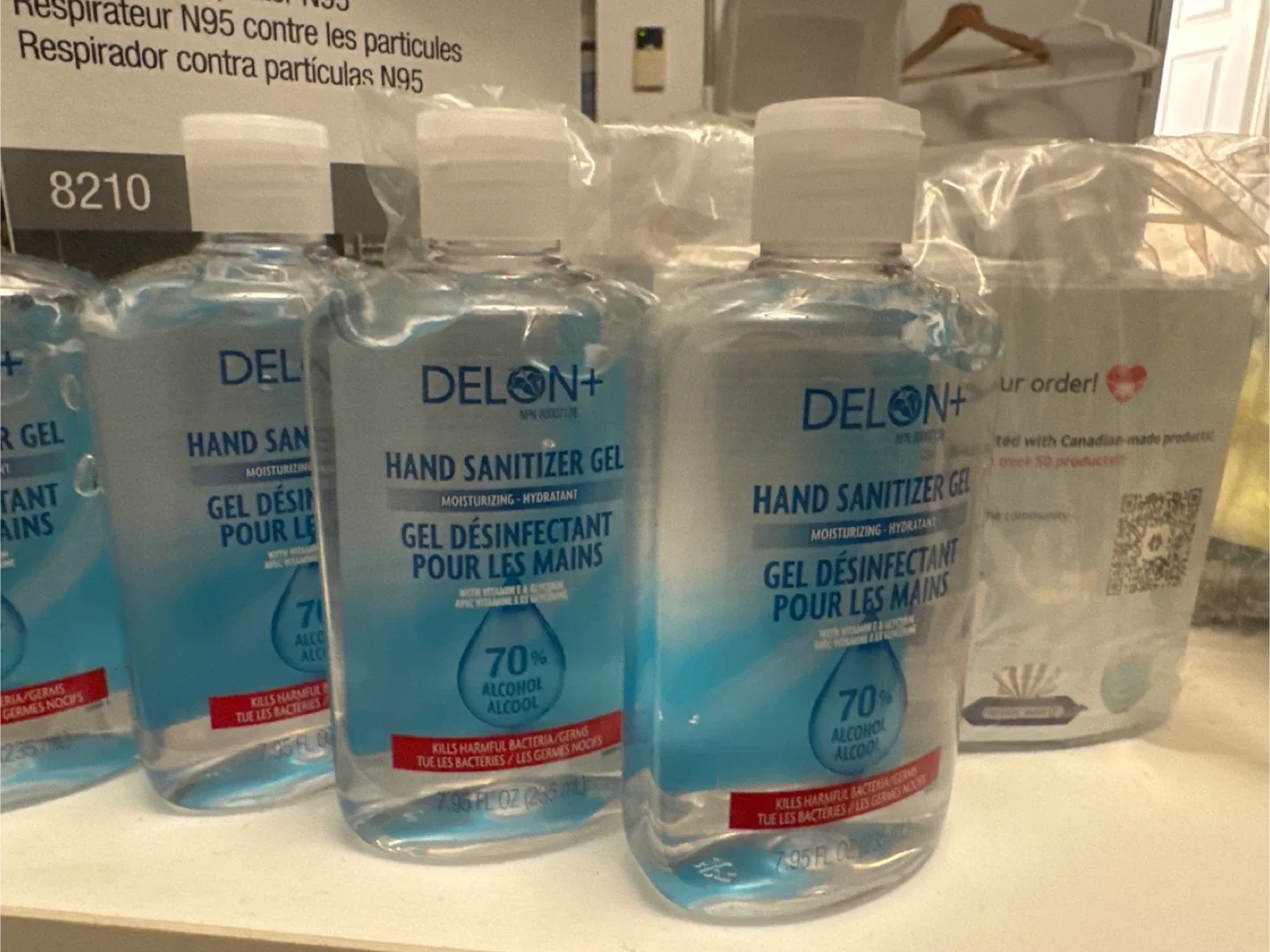 Delon+ Hand Sanitizer Gel 70% Alcohol thumbnail