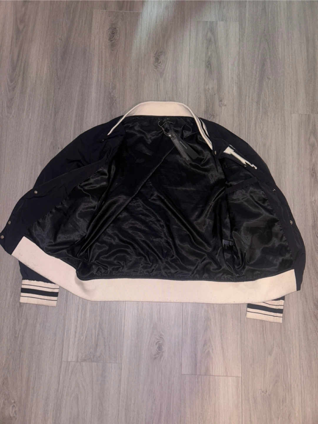 AMIRI Varsity Jacket, Size Large - photo 4