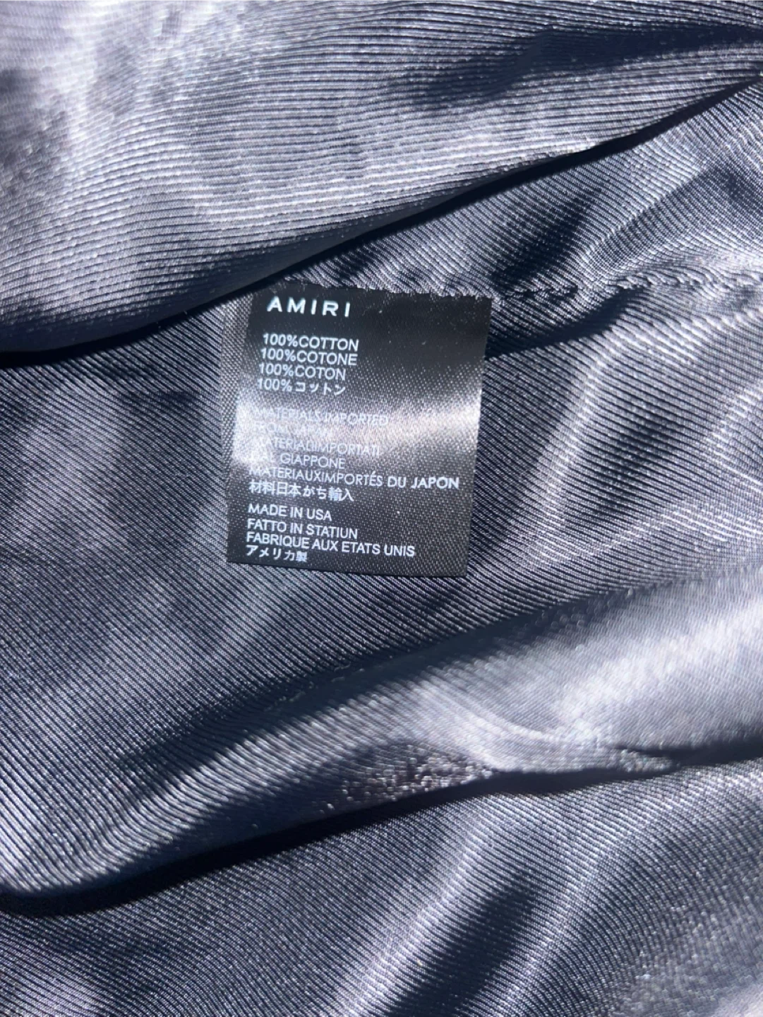 AMIRI Varsity Jacket, Size Large - photo 5