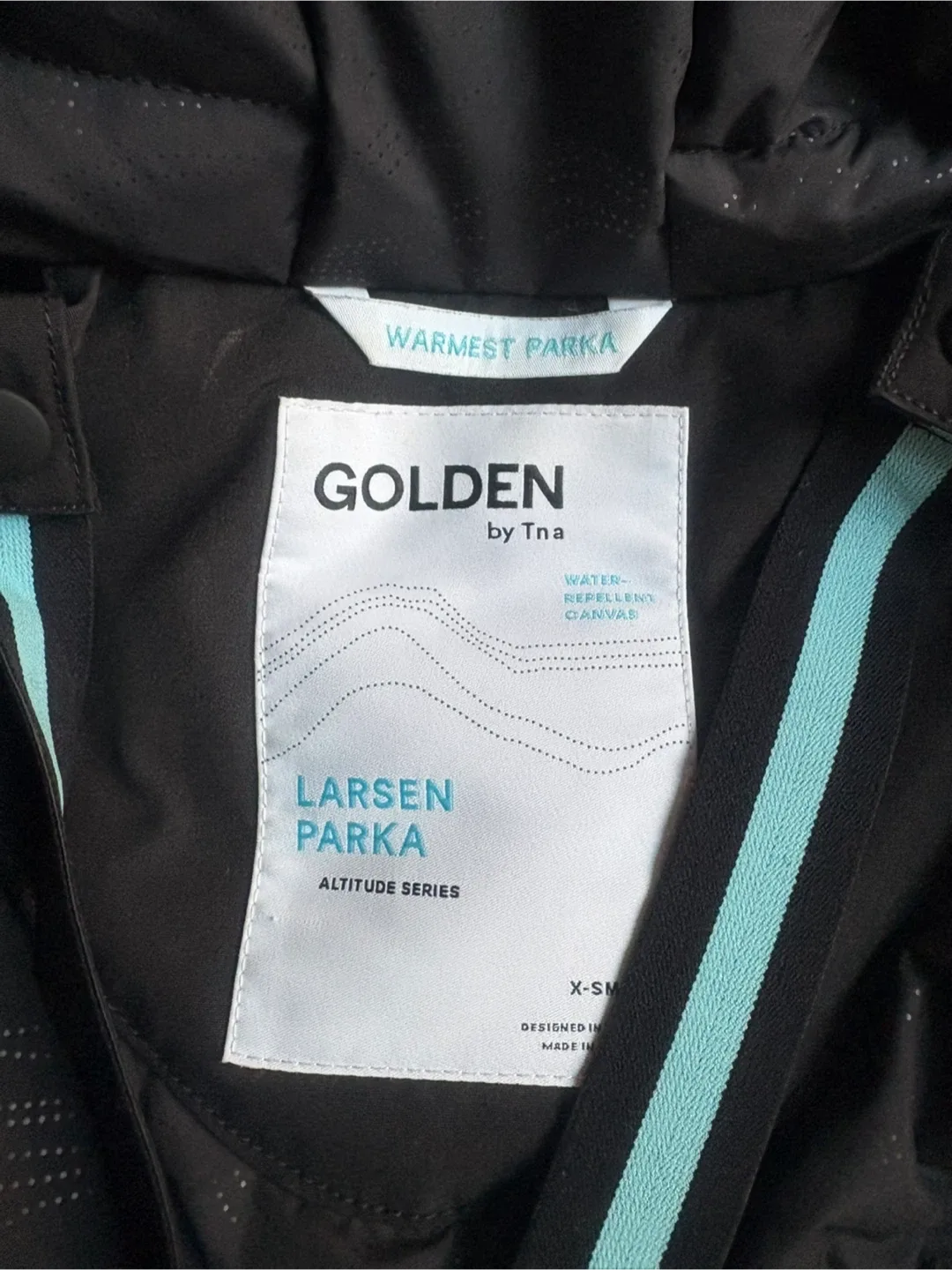 Aritzia Parka, Golden by Tna size XS image indicator(5)