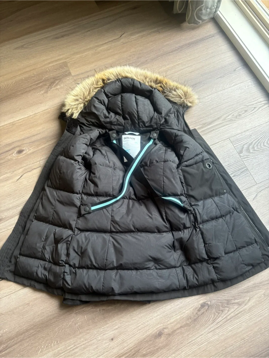 Aritzia Parka, Golden by Tna size XS image indicator(9)