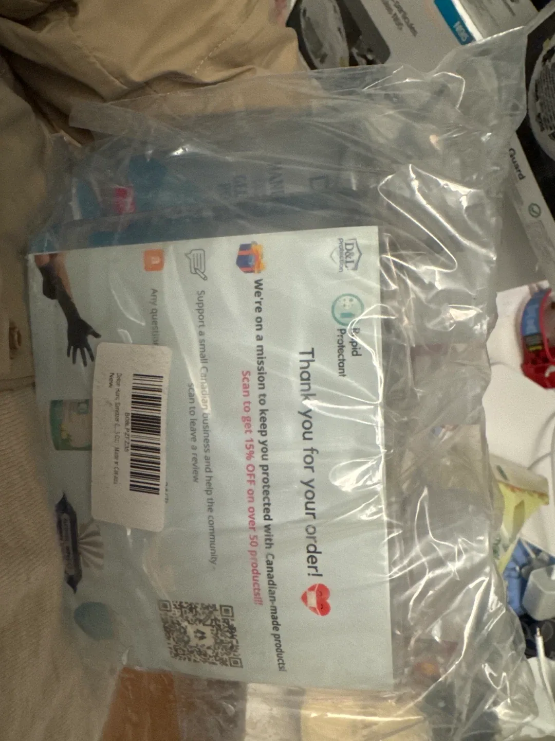 Delon+ Hand Sanitizer Gel 70% Alcohol image indicator(2)