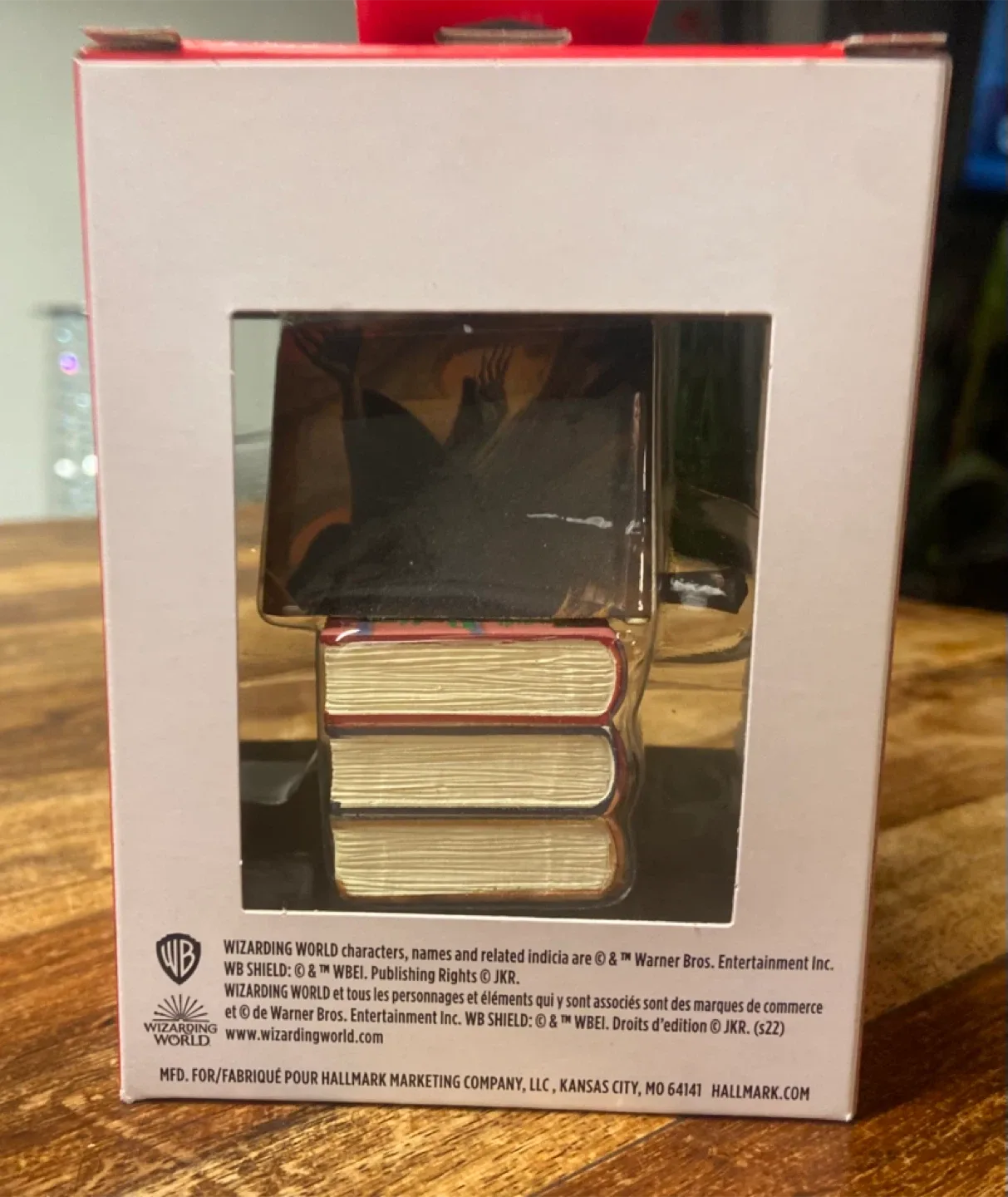 NEW: Hallmark Harry Potter Books and Wand Ornament image indicator(8)