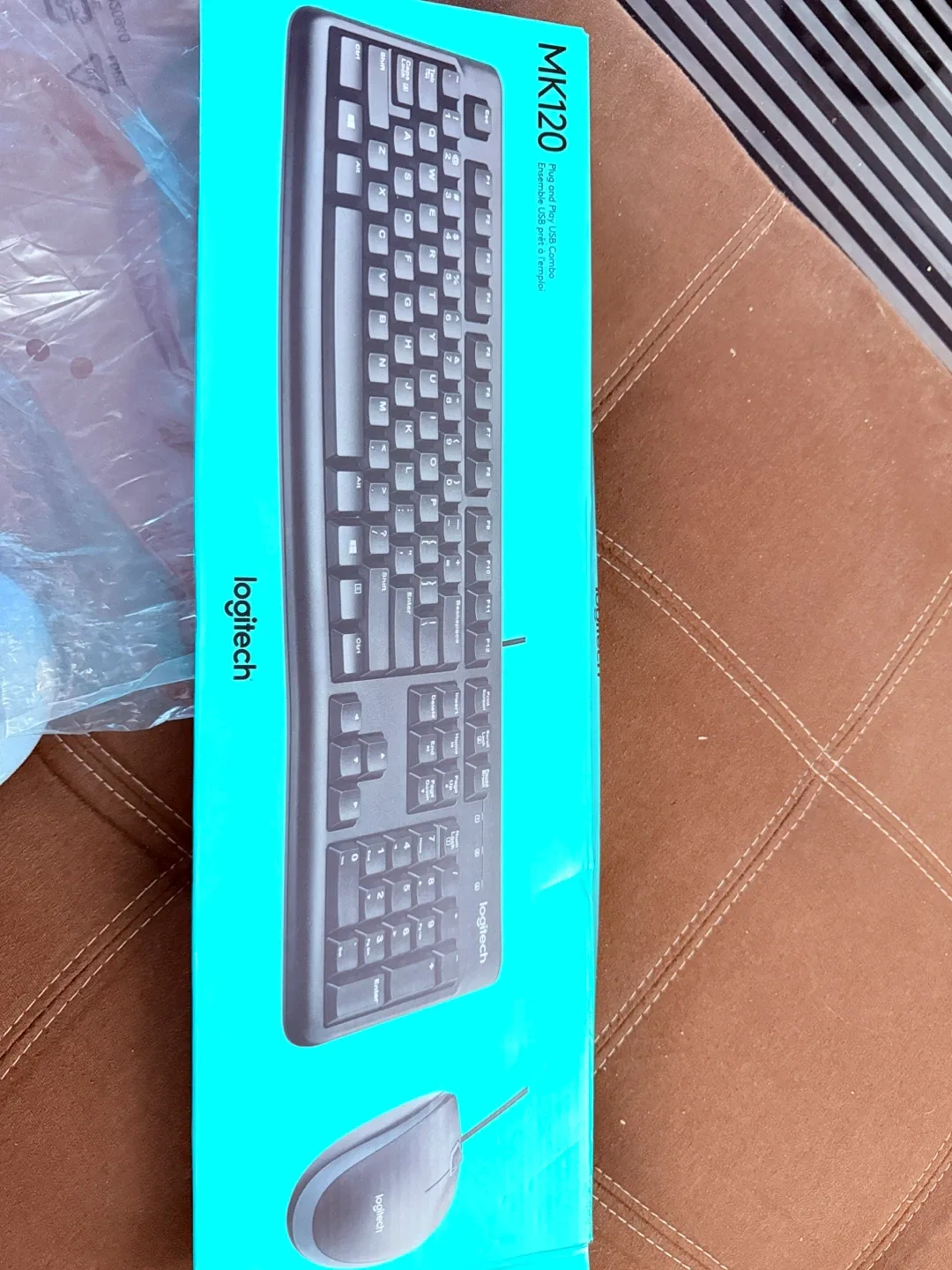 New Logitech MK120 Keyboard & Mouse Combo image indicator(4)