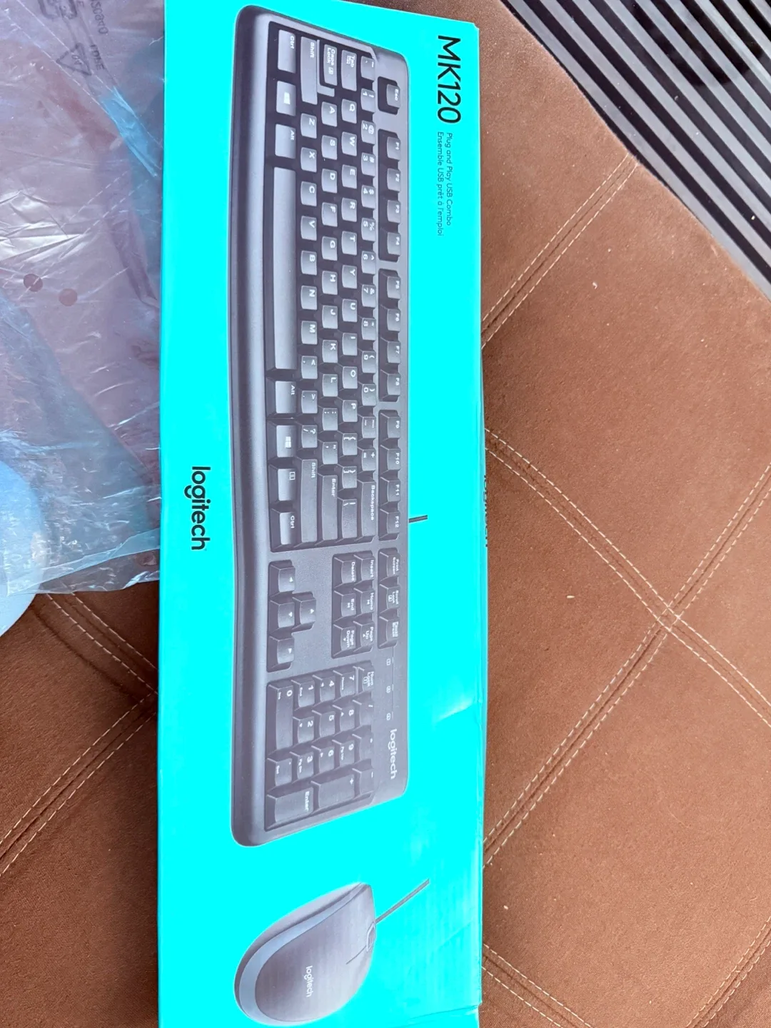 New Logitech MK120 Keyboard & Mouse Combo image indicator(3)