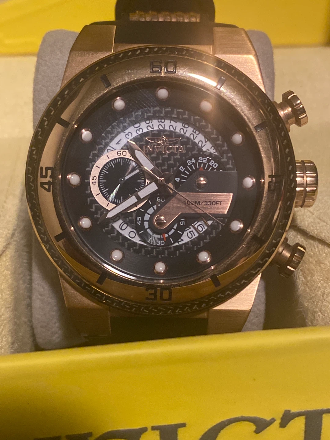 Invicta Men's Watch - Bronze Tone