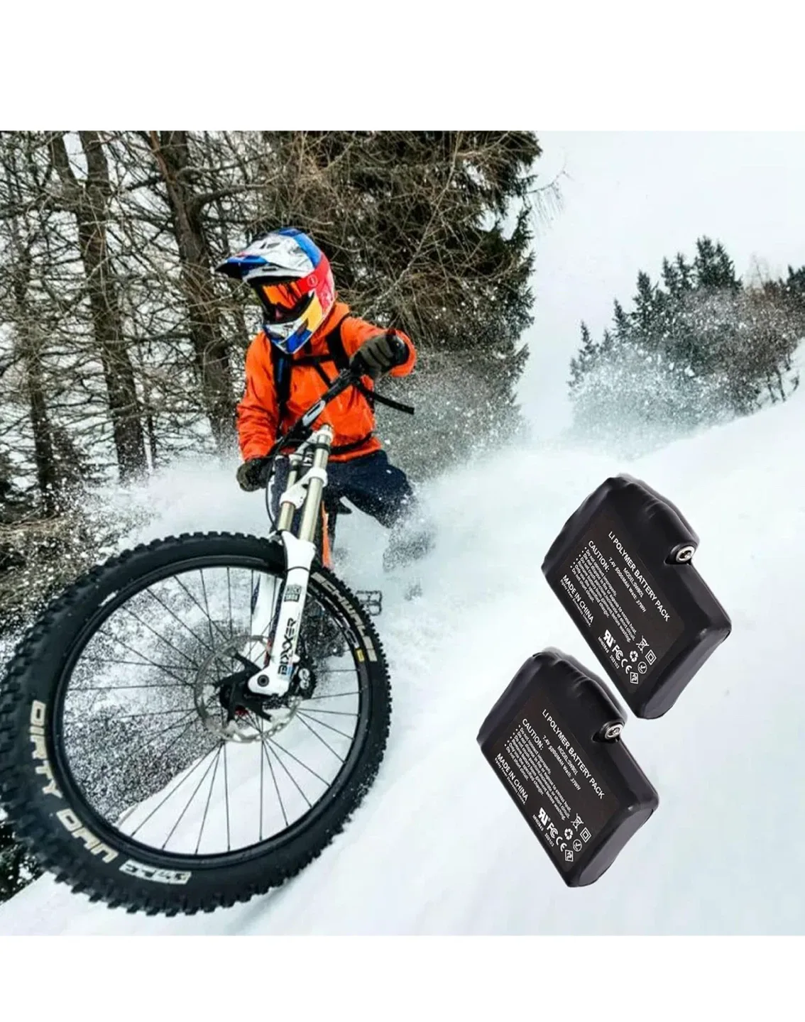 Li Polymer Battery Pack 7.4V 5000mAh 37Wh image indicator(6)