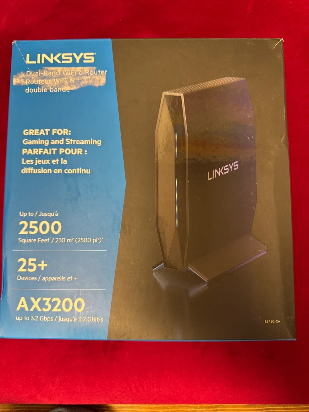 Linksys AX3200 Dual-Band WiFi 6 Router thumbnail