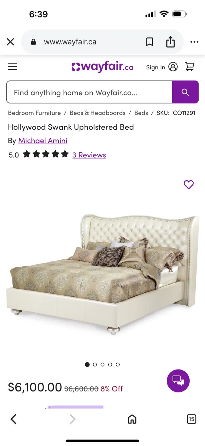 💎 Luxury Bedroom Set – Michael Amini x Jane Seymour image indicator(6)