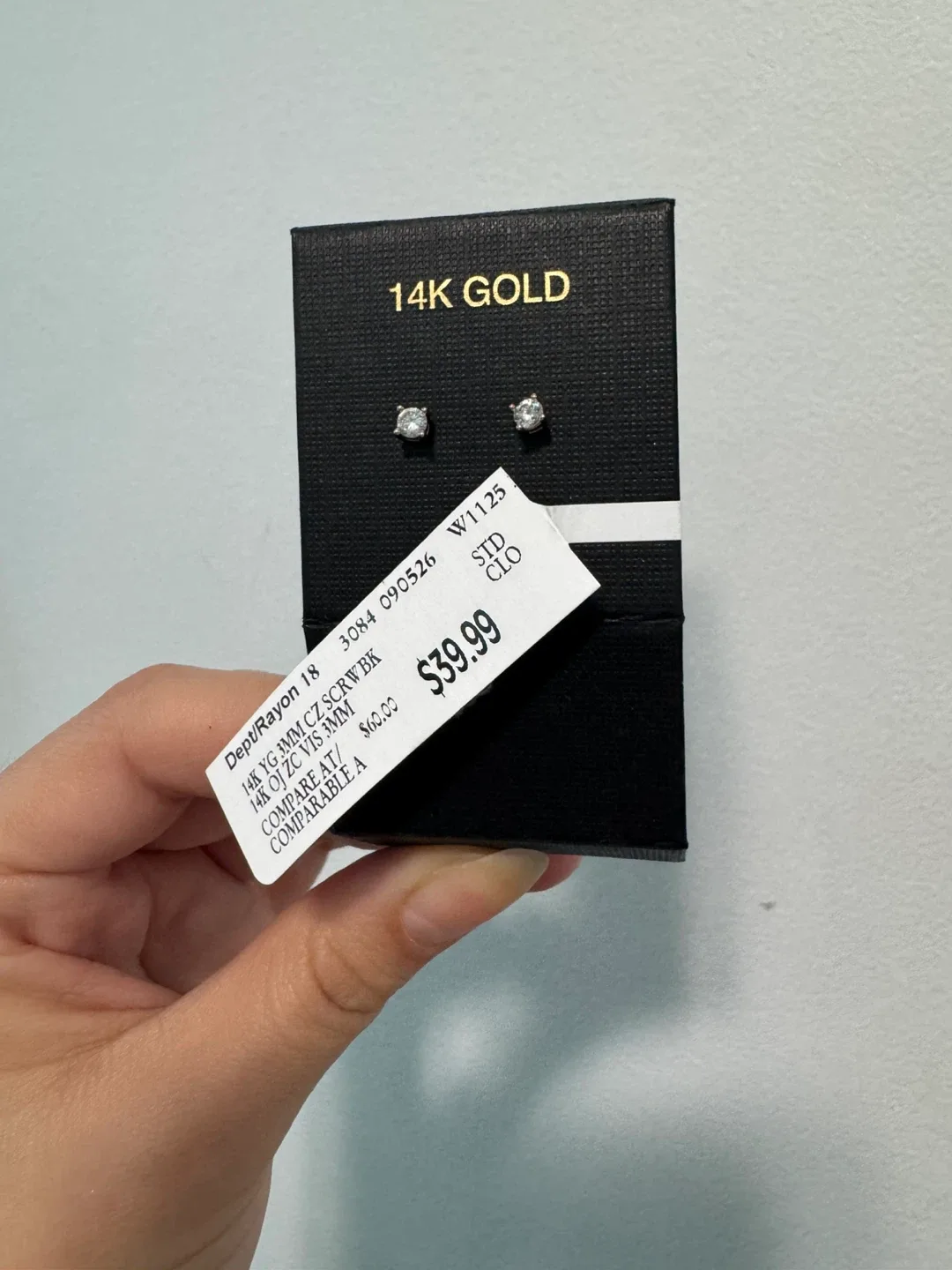 14K Gold Earrings - Brand New image indicator(4)