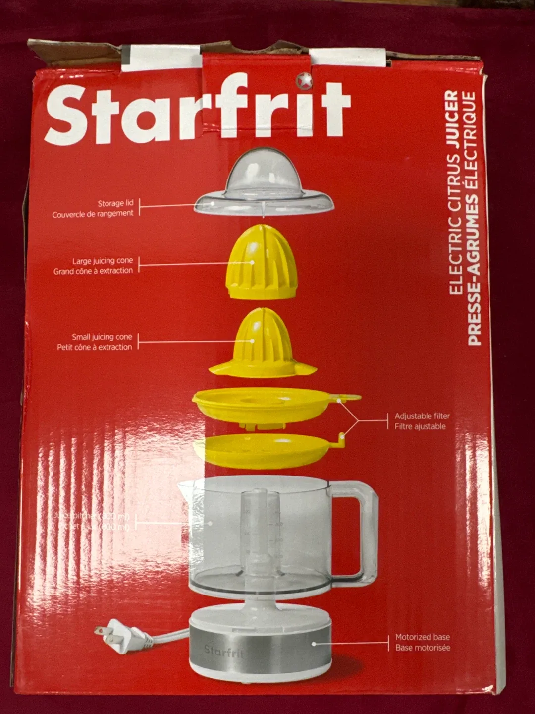Starfrit Electric Citrus Juicer image indicator(2)