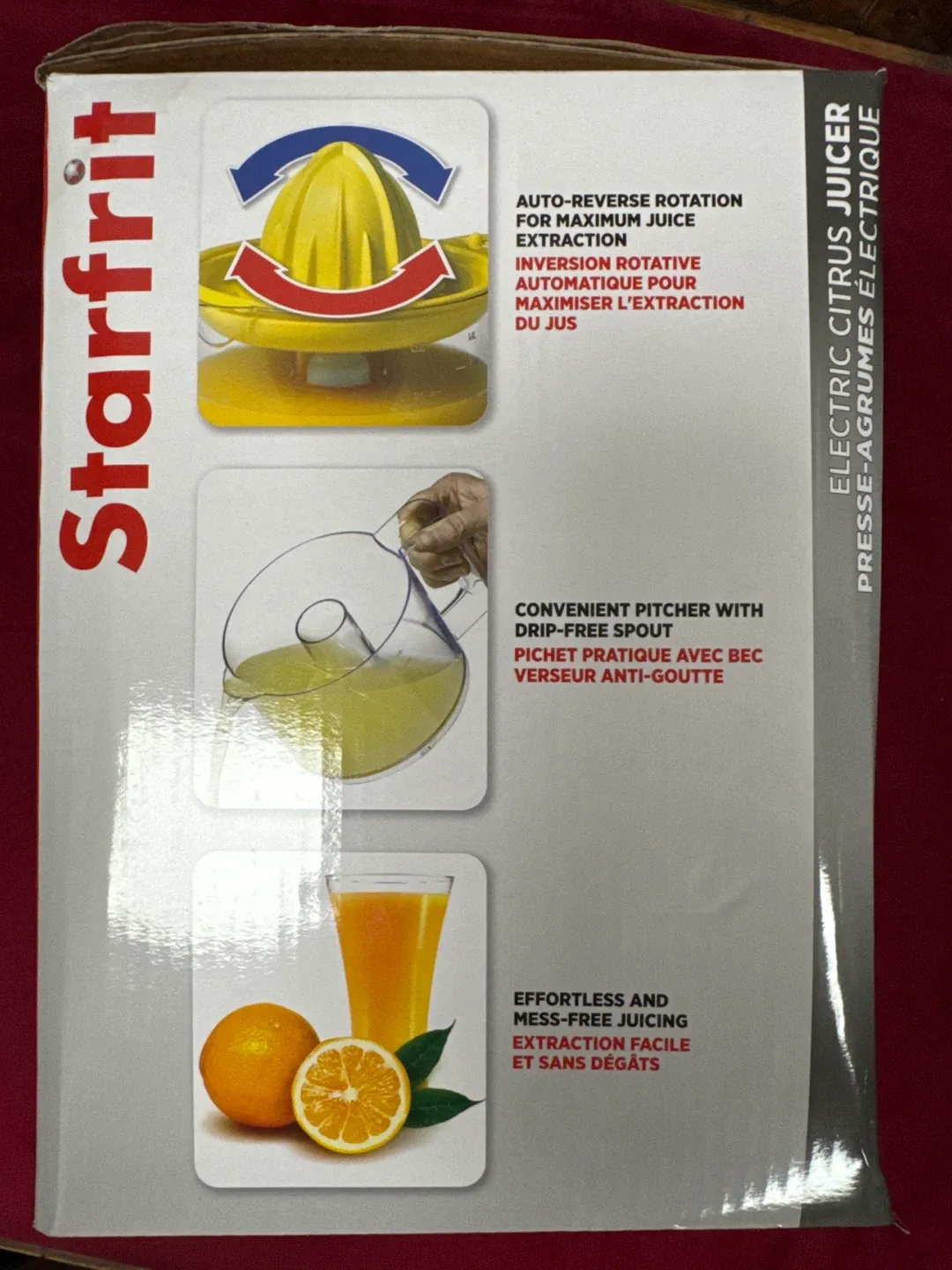 Starfrit Electric Citrus Juicer image indicator(3)