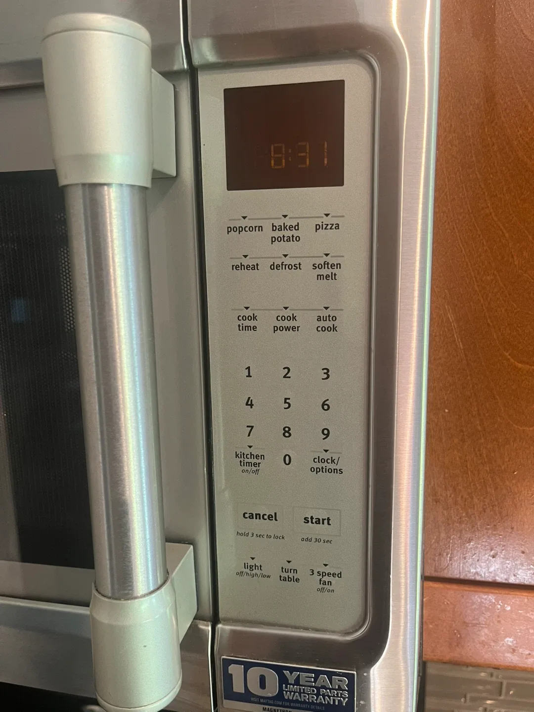 Maytag Stainless Steel Over-the-Range Microwave image indicator(4)