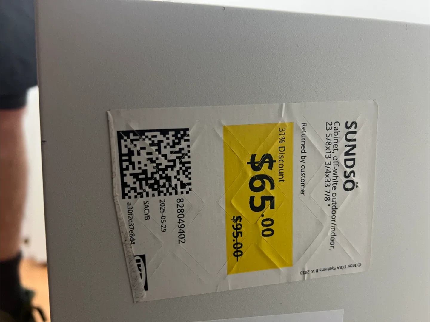 IKEA Sundso Cabinet - White image indicator(4)