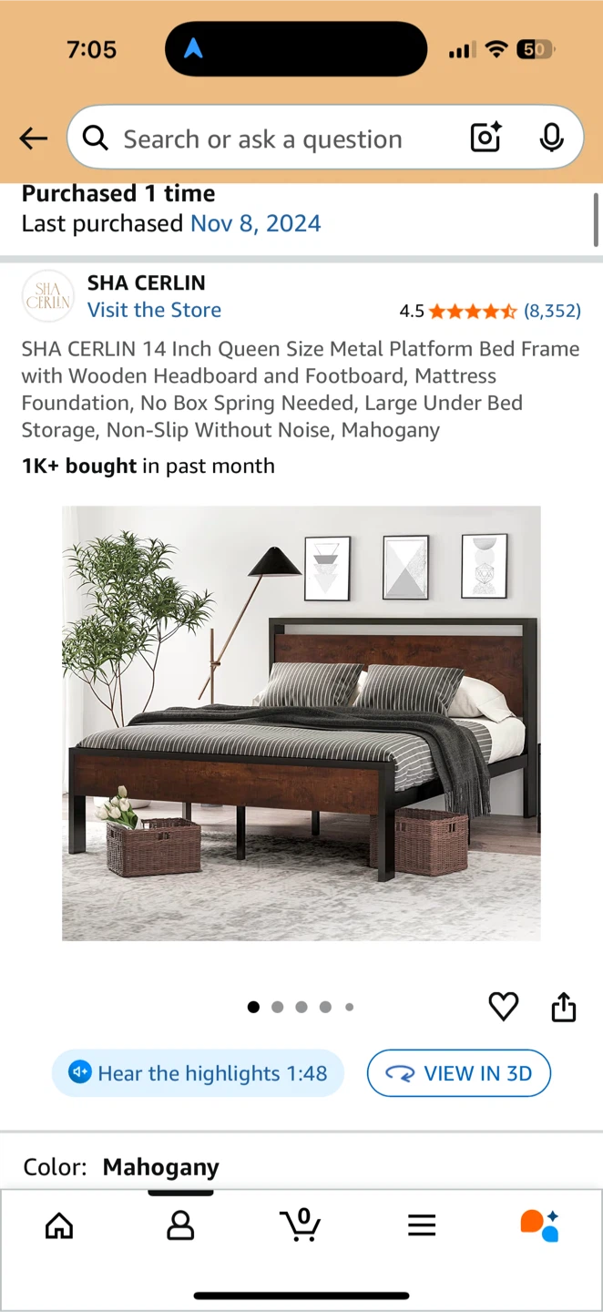 Bed frame - photo 3