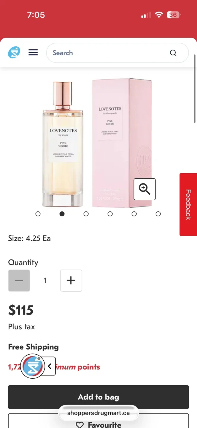 Ariana Grande LOVENOTES Pink Woods Eau de Parfum image indicator(2)