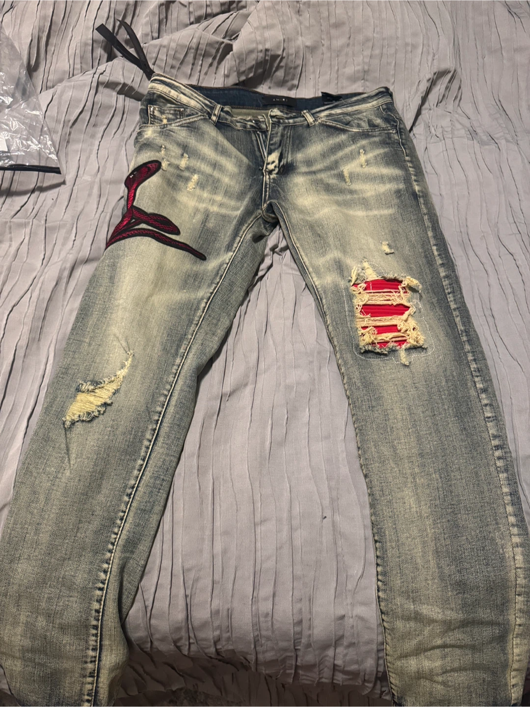 New AMIRI Distressed Denim Jeans