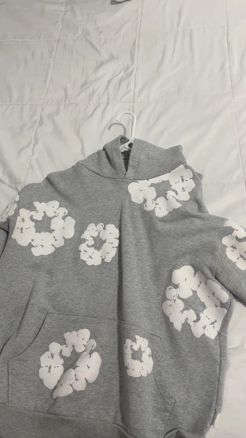 grey Denim Tears Hoodie - Size L thumbnail