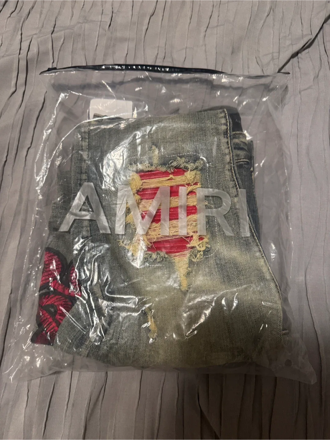 New AMIRI Distressed Denim Jeans image indicator(5)