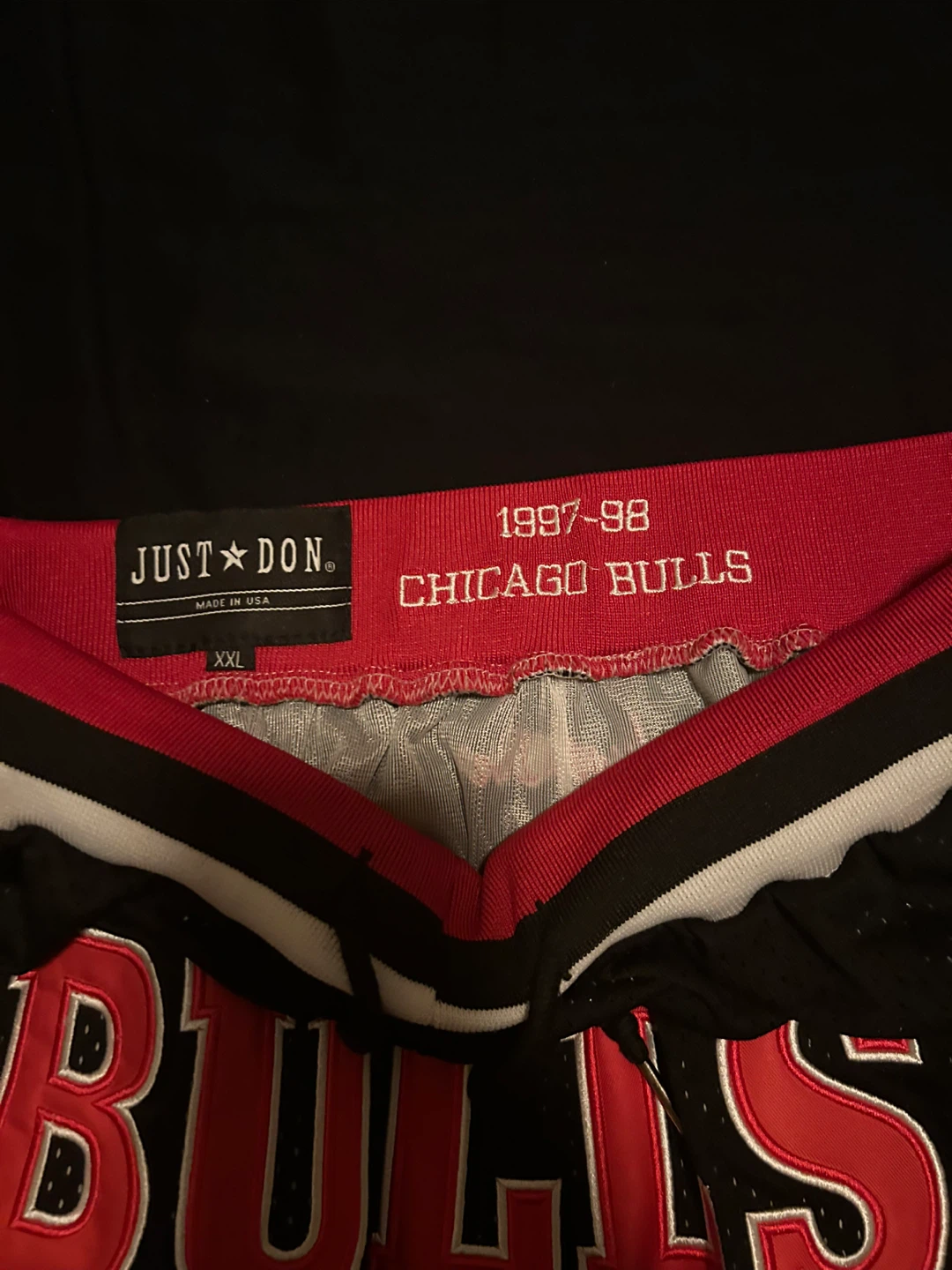 Just Don Chicago Bulls Shorts - Size XXL - photo 3