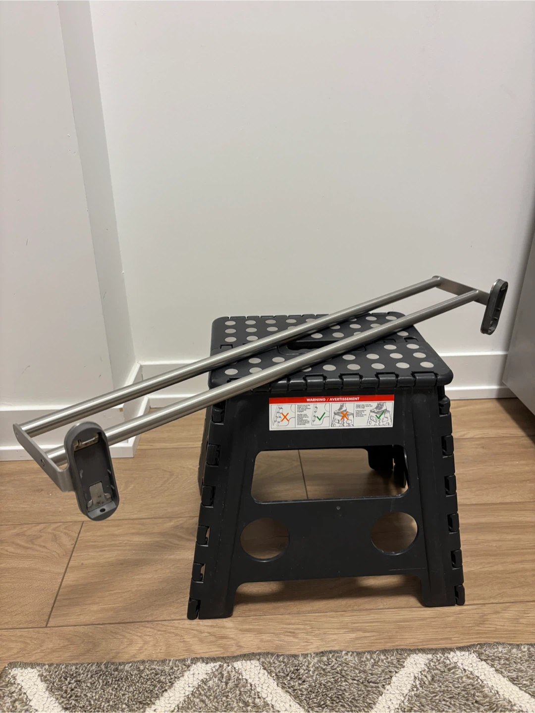 Ikea Brogrund Towel Rail - Stainless Steel