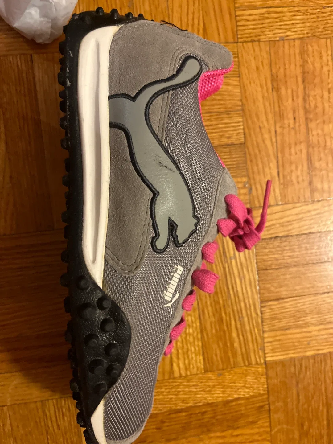 Puma Running Shoes Grey/Pink image indicator(6)