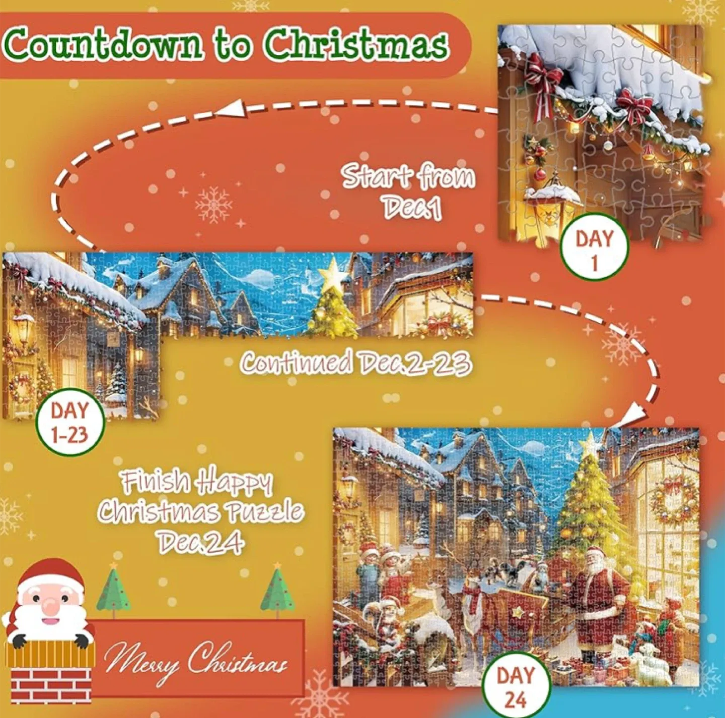 Christmas Jigsaw Puzzle Advent Calendar image indicator(3)
