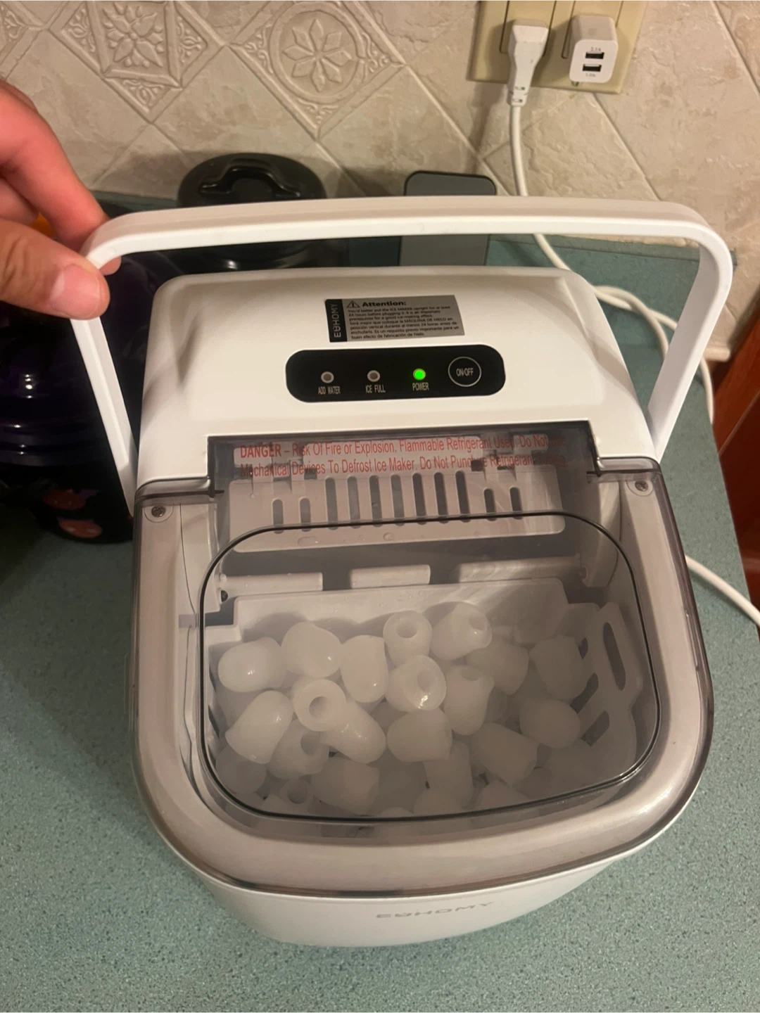 Euhomy Ice Maker Machine - photo 4