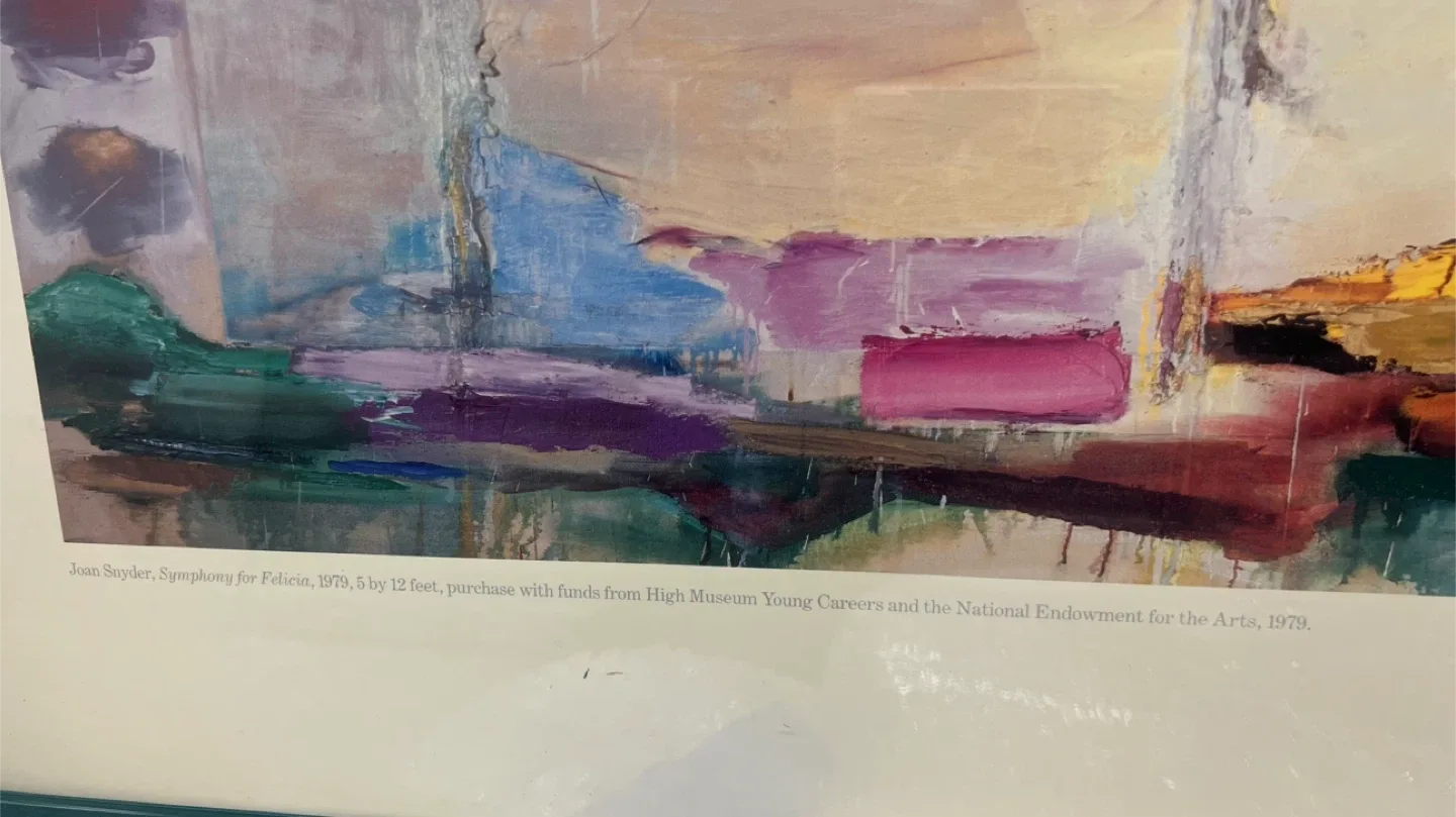 Joan Snyder Framed Art Print image indicator(2)