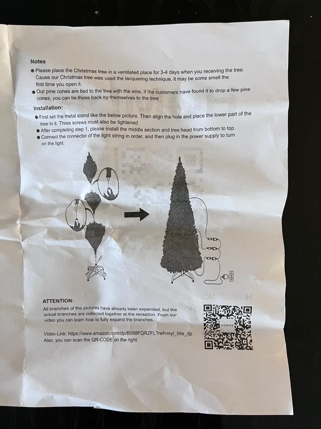 Brand new Pre-Lit Artificial Christmas Tree image indicator(10)