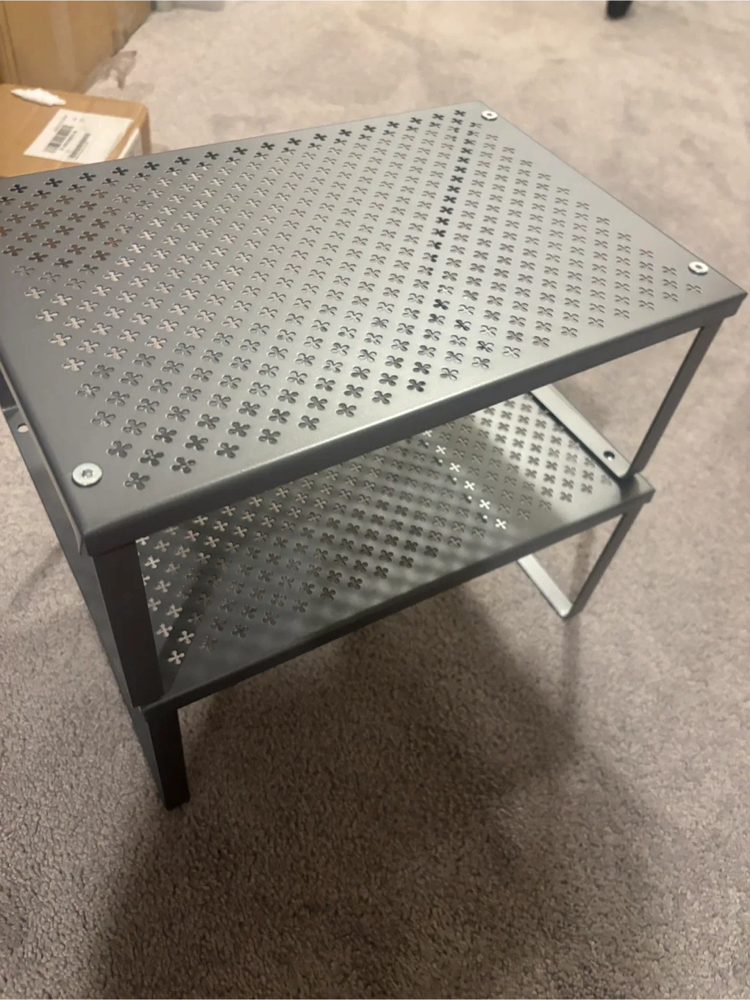 Adjustable Metal Shelf Organizer- set of 2 image indicator(6)