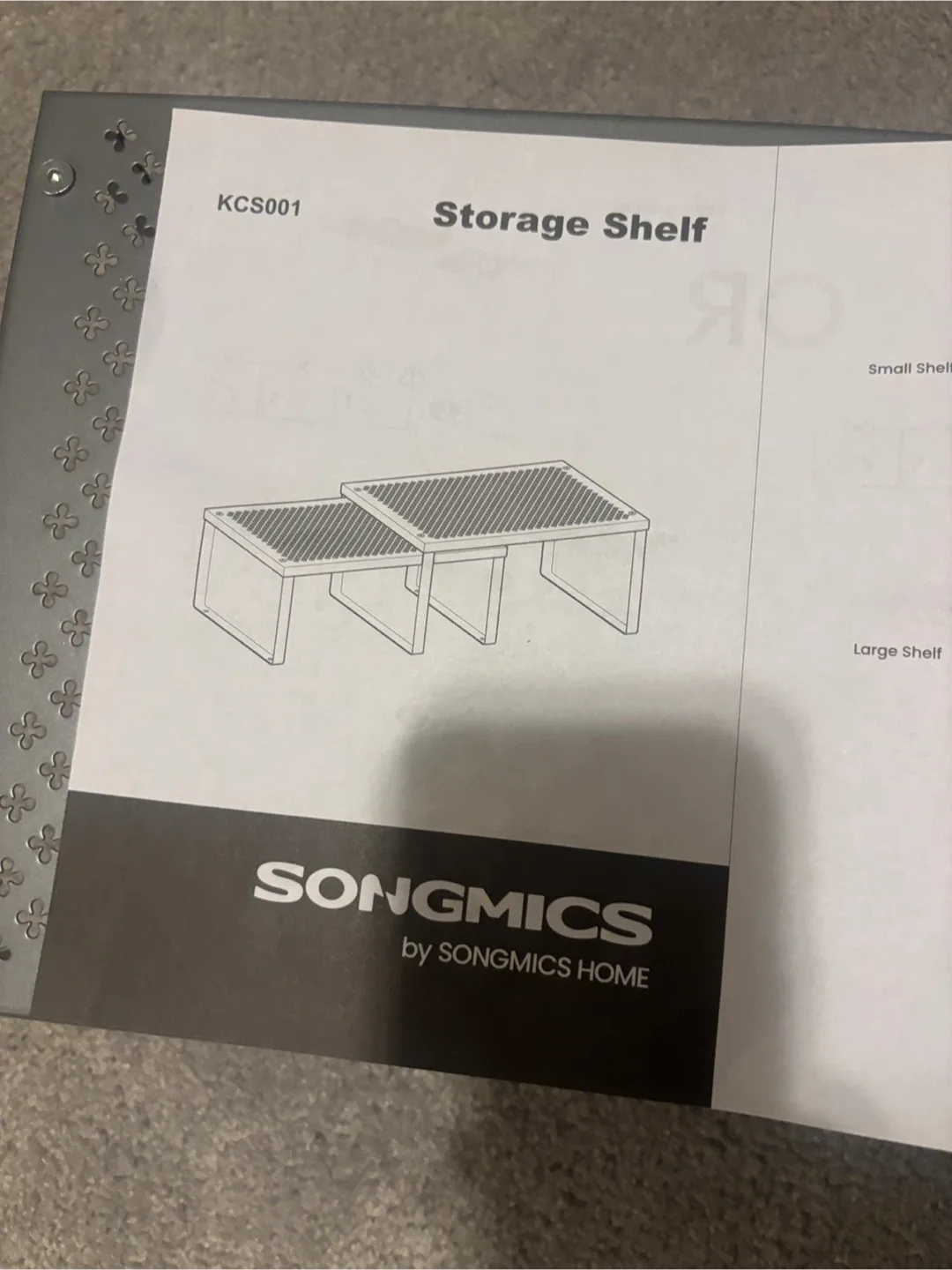 Adjustable Metal Shelf Organizer- set of 2 image indicator(8)